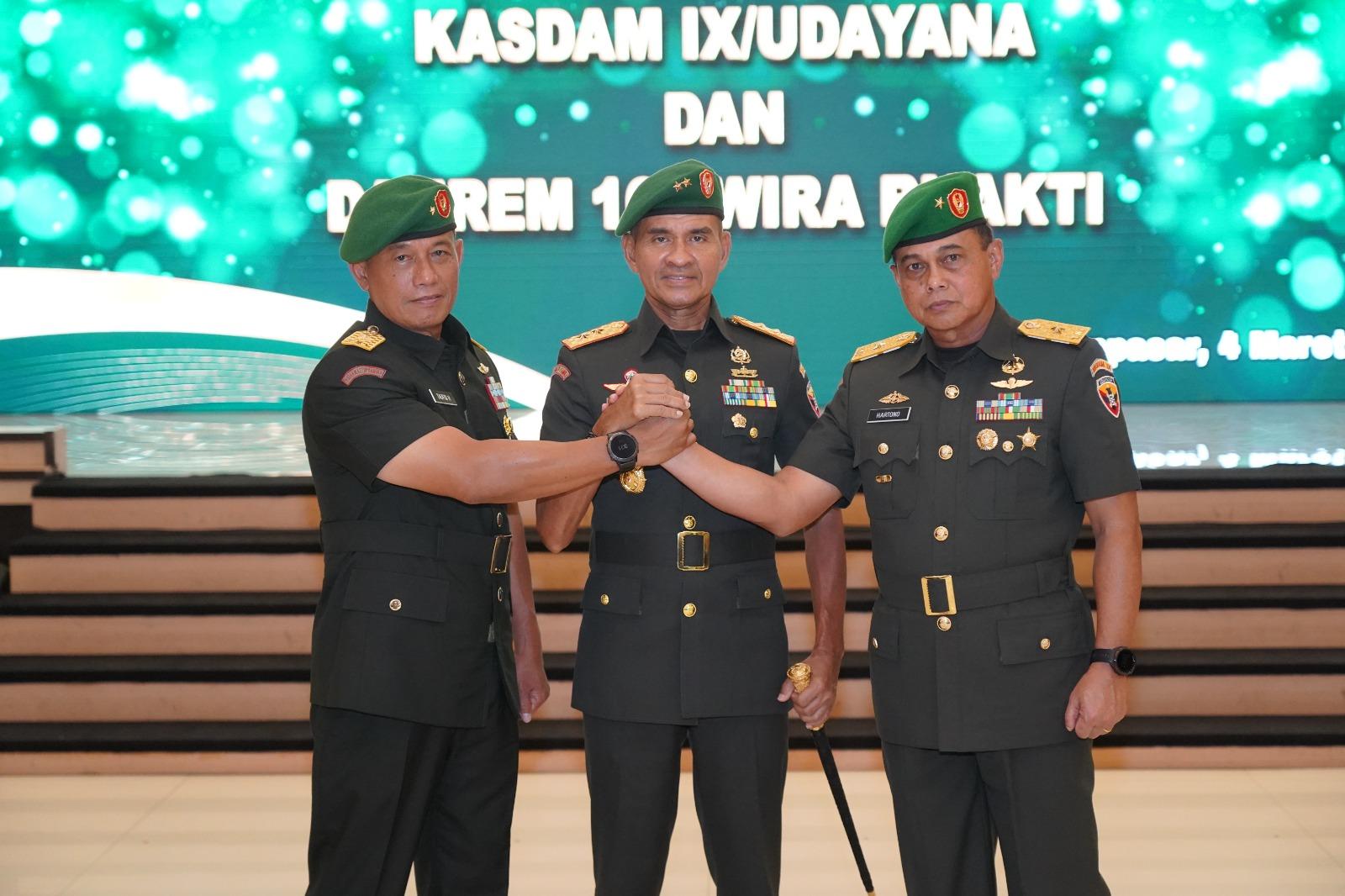 Pergantian Kasdam IX-Udayana
