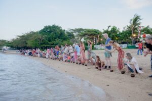 Pelepasan tukik griya santrian