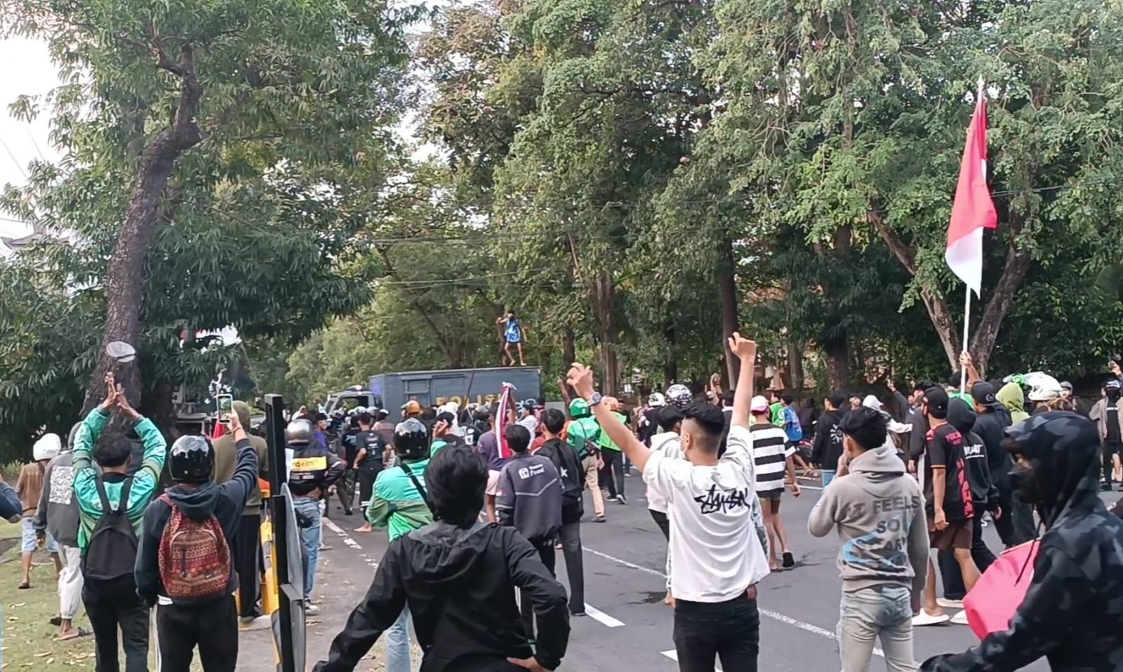Demonstran Bali
