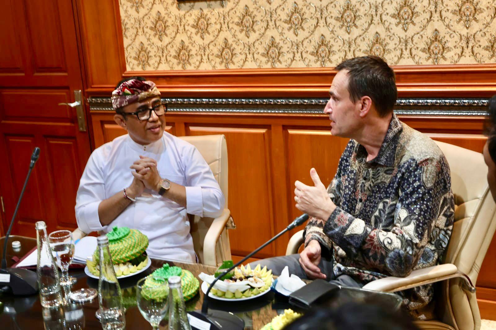 Jaya Negara terima kunjungan Dubes Finlandia untuk Indonesia