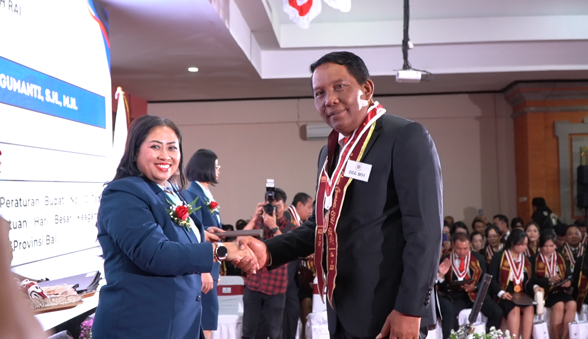 Yudisium Ketua DPRD Badung