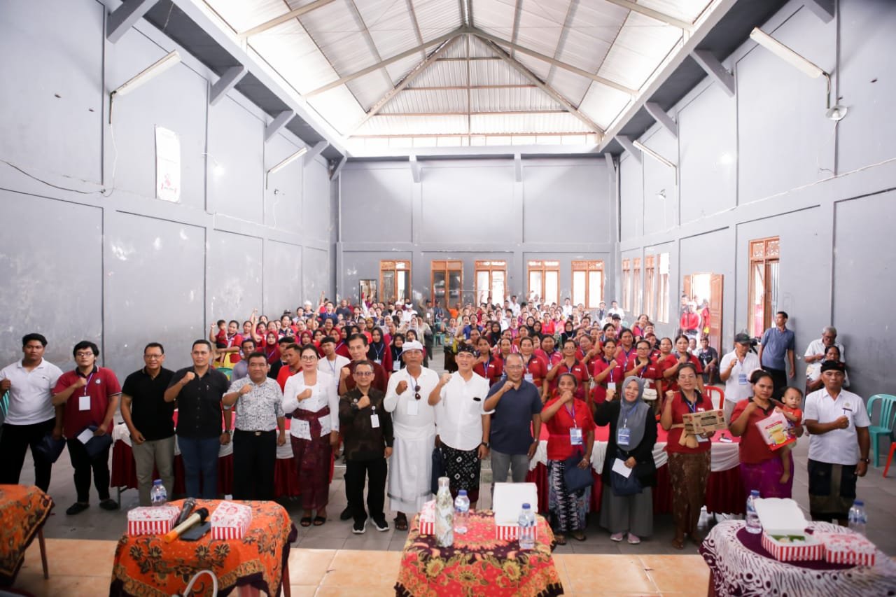 Sosialisasi Program Makan Bergizi Gratis (MBG) yang digelar di Desa Pengastulan, Kabupaten Buleleng,