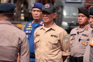 Badan Penanggulangan Bencana Daerah (BPBD) menggelar Apel Siaga Bencana Hidrometeorologi 2025–2026 untuk memperkuat kolaborasi kesiapsiagaan menghadapi puncak musim hujan.