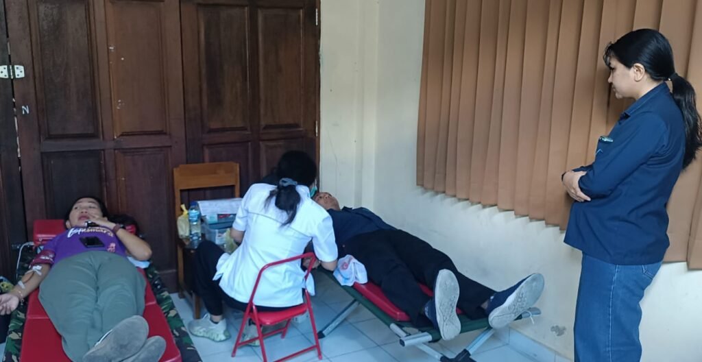 Donor darah SMK Teknas