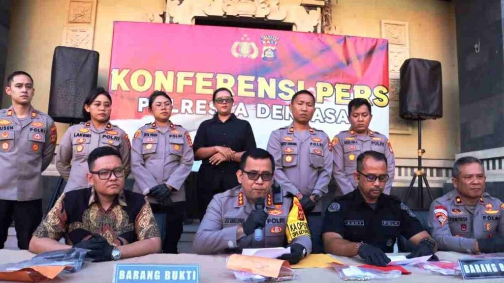 Berantas Kejahatan Jalanan, Polresta Denpasar Ringkus 124 Tersangka dari 100 Kasus 4C