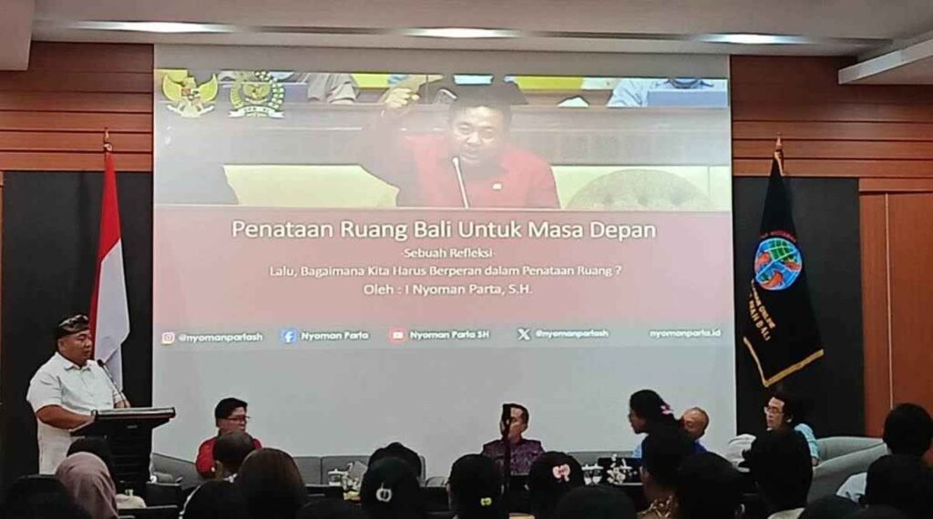 Pansus TRAP DPRD Soroti Tata Ruang Bali di Forum IWO, Dorong Evaluasi Besar-besaran