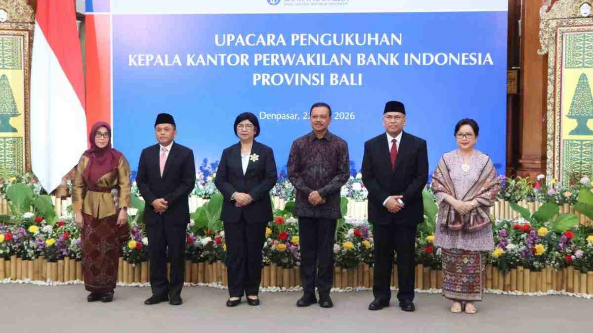 Achris Sarwani Resmi Jabat Kepala BI Bali, Fokus Percepat Transformasi Ekonomi Hijau dan Digital