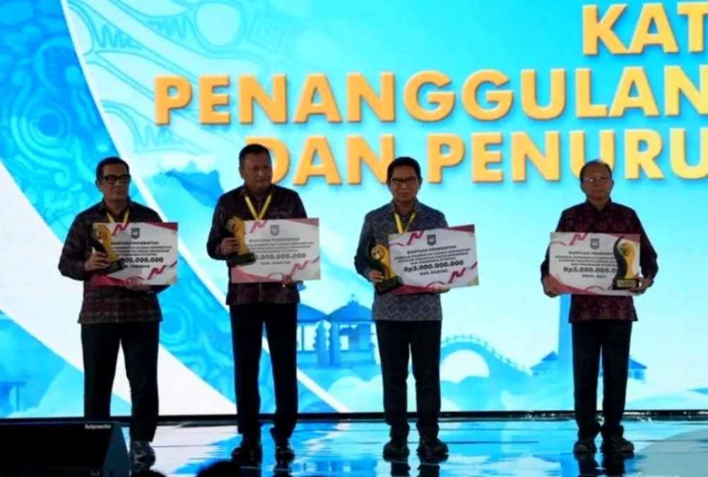 Badung Raih Predikat Terbaik I Jawa-Bali Kemiskinan Ekstrem Nol Persen & Stunting Terendah