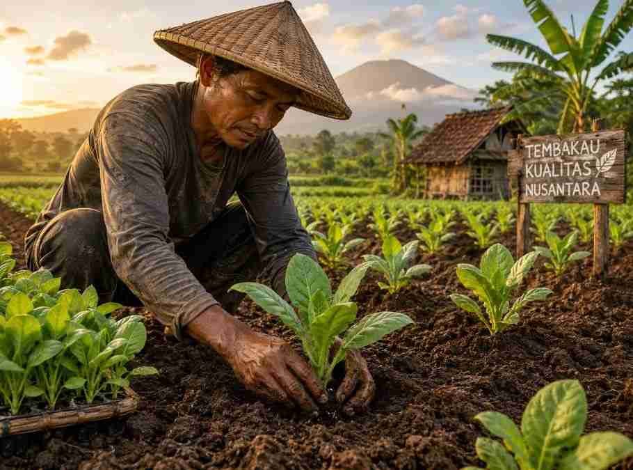 Berkah El Nino Godzilla 2026, Petani Lombok Tengah Mulai Tanam Tembakau Lebih Awal