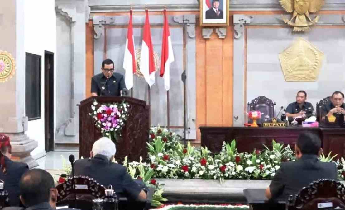 Bupati Tabanan Sampaikan 4 Ranperda Strategis, Pertahankan Prestasi WTP 12 Kali Berturut-turut