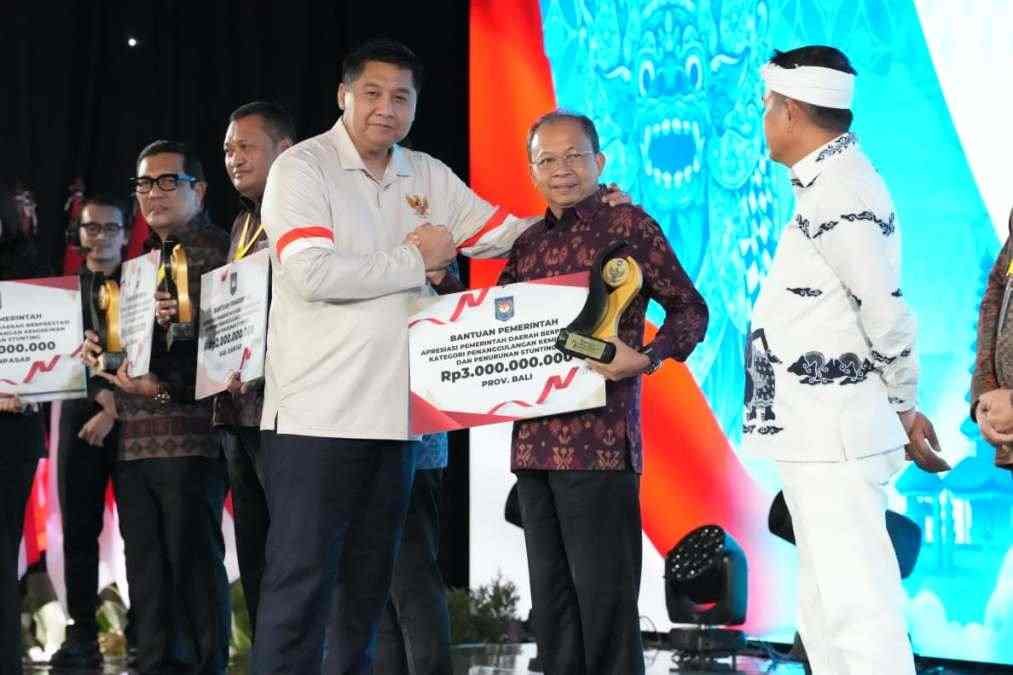 Pemprov Bali Borong Penghargaan Nasional di Yogyakarta, Kantongi Insentif Fiskal Rp 6 Miliar!