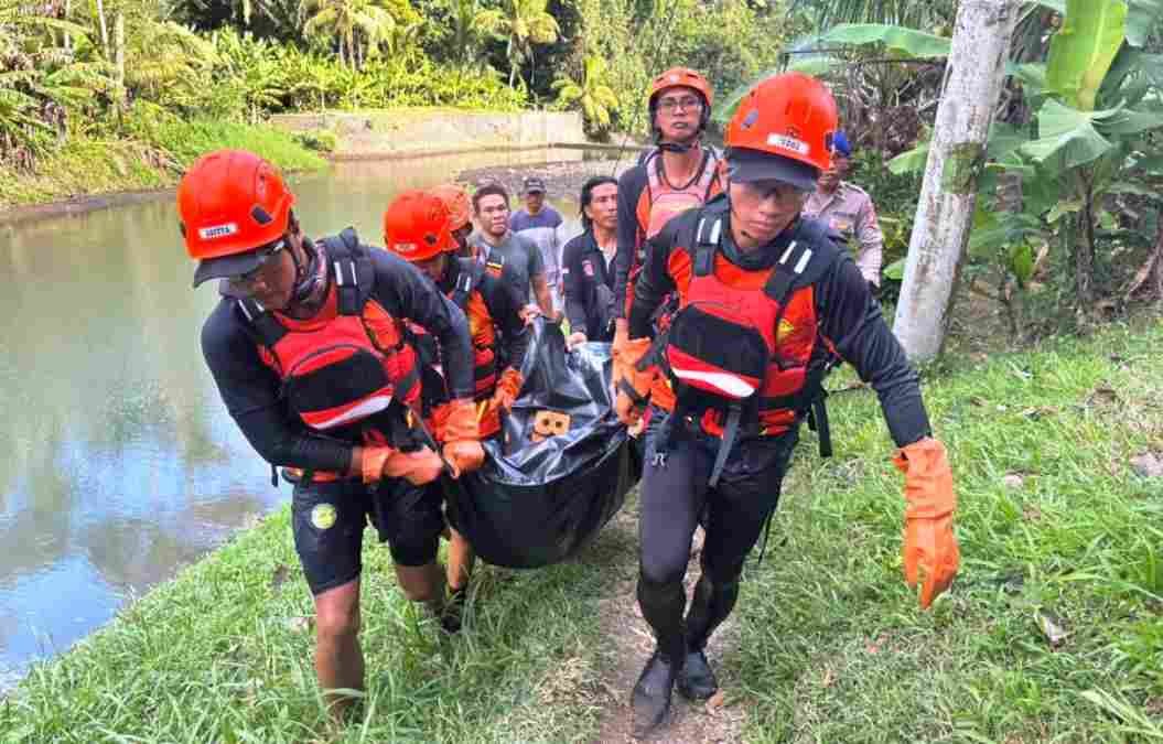Tragis! Remaja 14 Tahun Tewas Tenggelam di Tukad Campuhan Jembrana, Jasad Ditemukan di Kedalaman 6 Meter