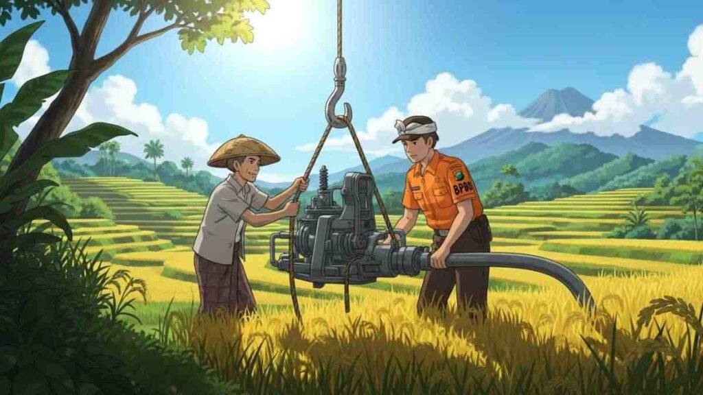 Antisipasi Dampak Musim Kemarau 2026, BPBD Bali Siagakan Pompa Irigasi dan Mobil Tangki Air