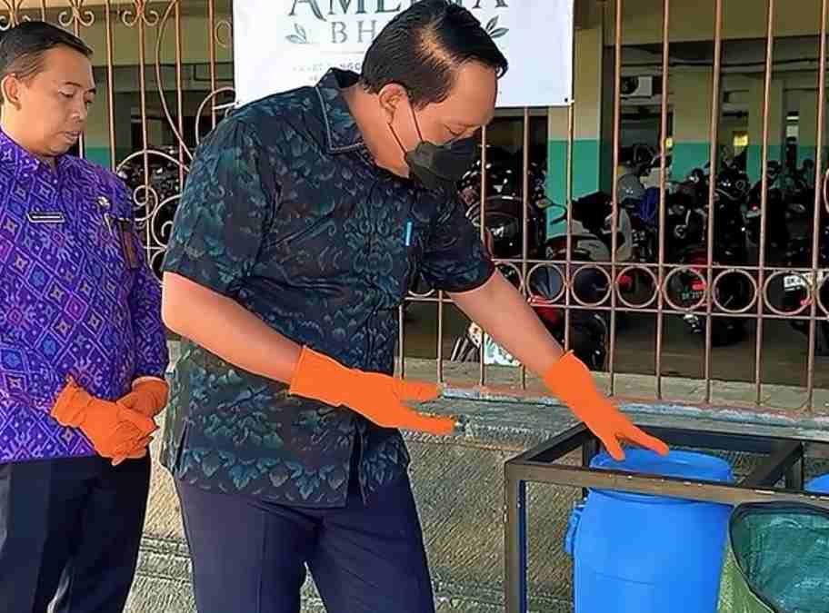 DPRD Badung Resmikan Fasilitas Pengolahan Sampah Organik, Wujudkan Lingkungan Kerja Berkelanjutan