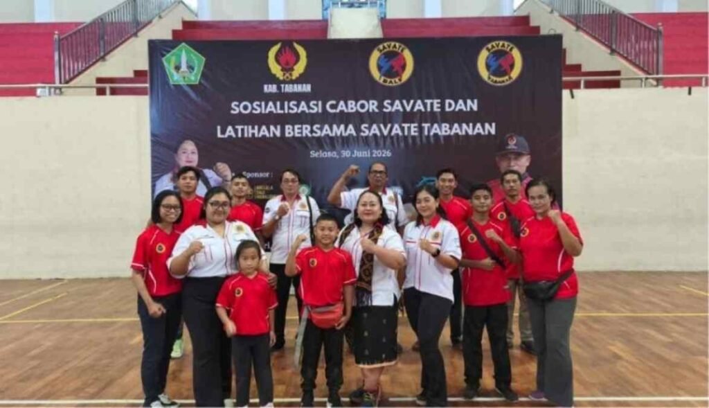 Fokus Cetak Atlet Berkarakter, Savate Tabanan Gencarkan Sosialisasi dan Pembinaan