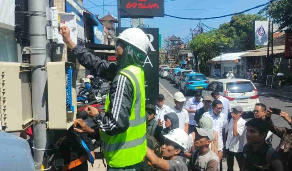 Implementasi SJUT-IPT Sanur, Pemkab Denpasar Modernisasi Infrastruktur Kabel Bawah Tanah