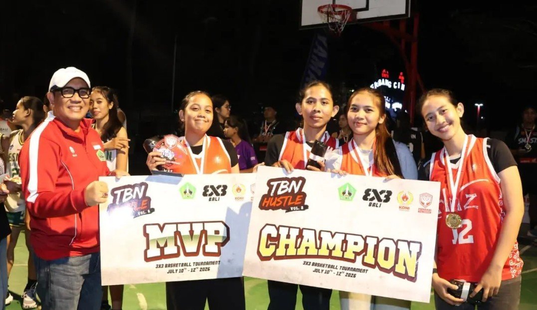 Bupati Sanjaya Dorong Pembinaan Atlet Muda Lewat Kejuaraan Tabanan Hustle 3×3