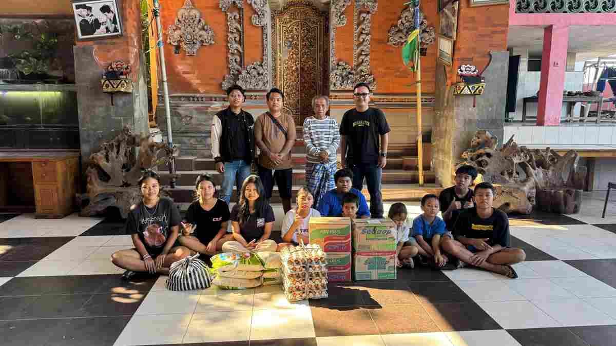GLB Trans Salurkan Bantuan Sembako ke Panti Asuhan Dharma Jati Denpasar, Wujud Nyata Peduli Sesama