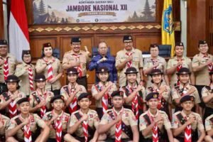 Gubernur Koster Lepas 352 Anggota Pramuka Bali ke Jambore Nasional XII, Bawa Misi Lingkungan