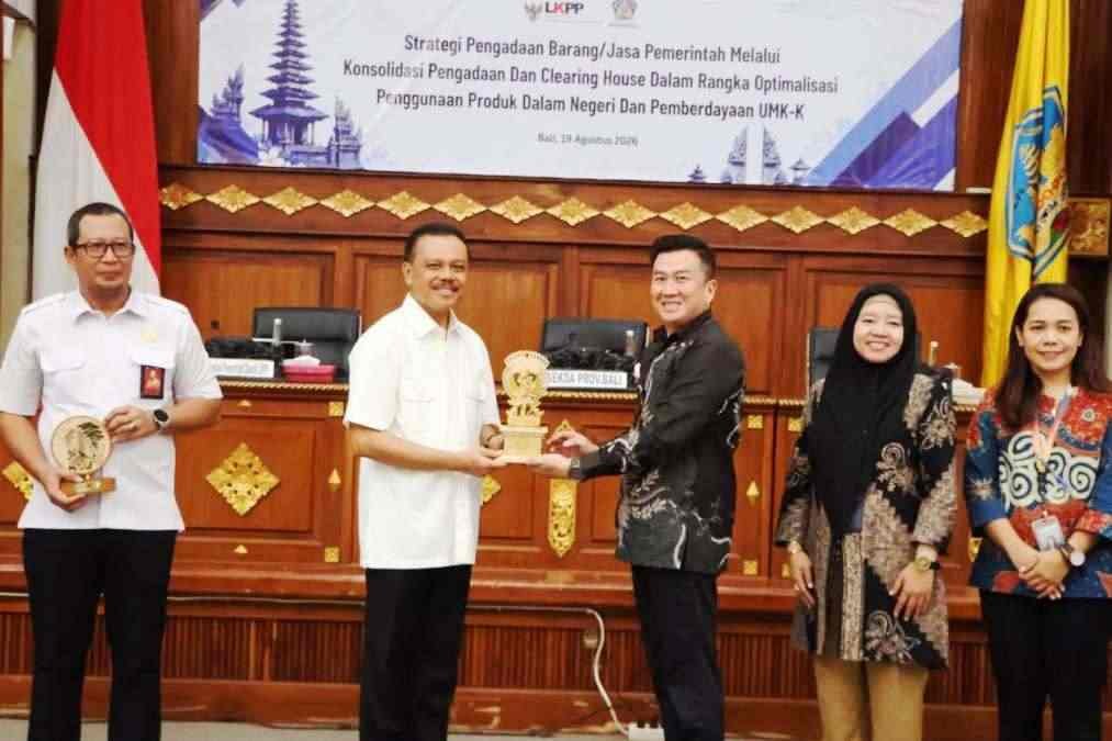 Lebih Efisien, Pemprov Bali Dorong Konsolidasi Pengadaan Barang dan Jasa