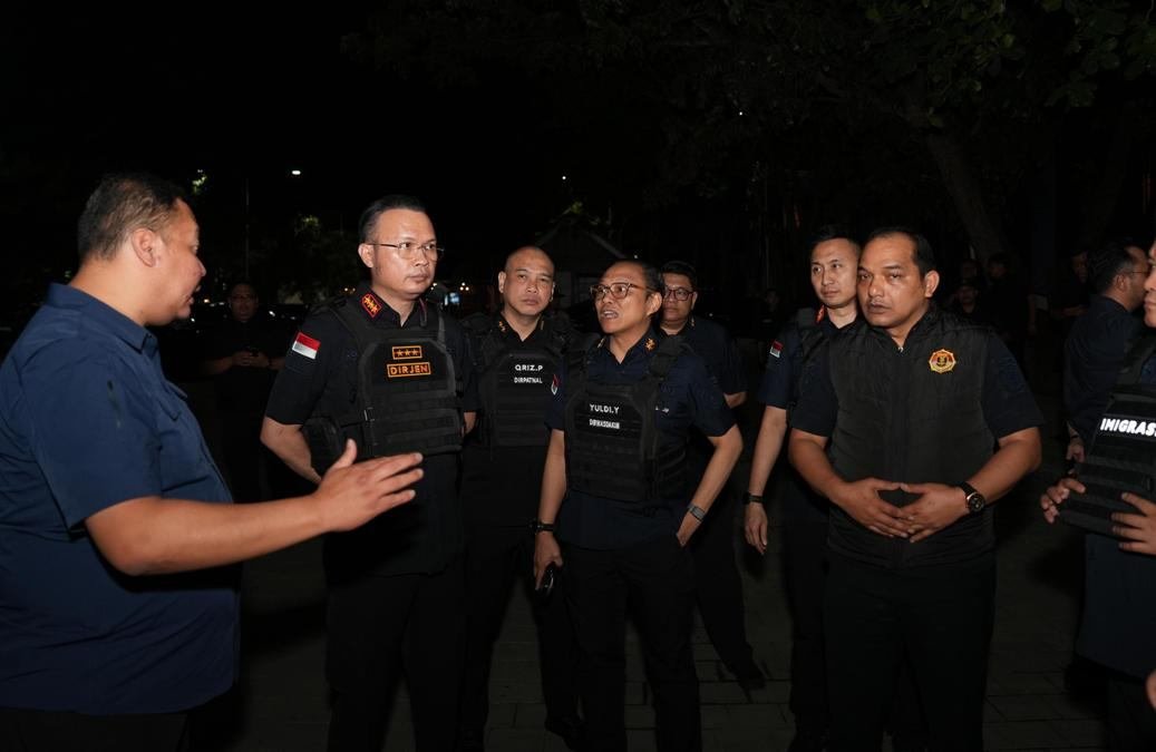 Operasi Dharma Dewata Bali Dirjen Imigrasi Turun Langsung Amankan WNA Bermasalah