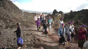 Peringatan 100 Tahun Rarud Batur, Ribuan Krama Adat Napak Tilas Rute Evakuasi 1926