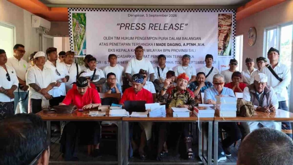 Babak Baru Kasus Tanah Pura Dalam Balangan: Mantan Kakanwil BPN Bali I Made Daging Resmi Jadi Tersangka