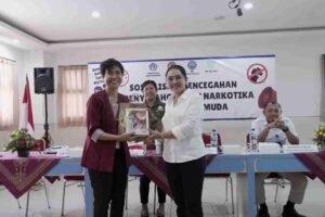 Cegah Narkoba Sejak Dini, Bunda Anti Narkoba Badung Sosialisasi P4GN di SMP Bali Kiddy School