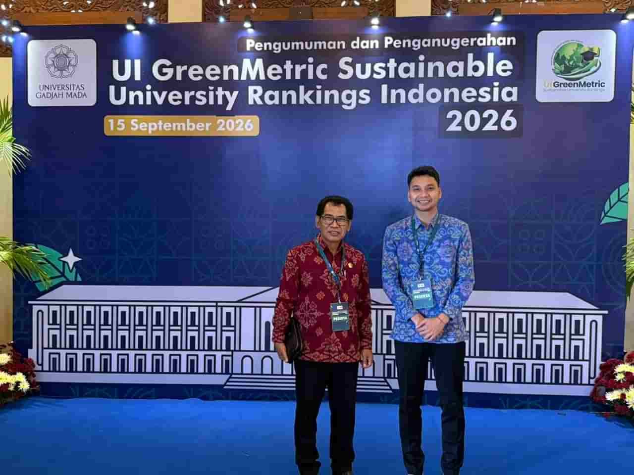 Komitmen Kampus Hijau Universitas Warmadewa Raih Akreditasi UI GreenMetric 2026