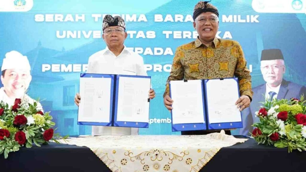 Penyelesaian Tata Kelola: UT Denpasar Serahkan Aset dan Lahan ke Pemprov Bali