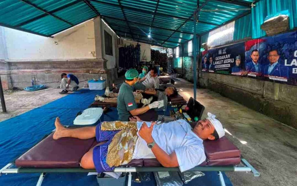 Sambut HUT ke-25, Demokrat Bali Sukses Kumpulkan Puluhan Kantong Darah untuk Sesama