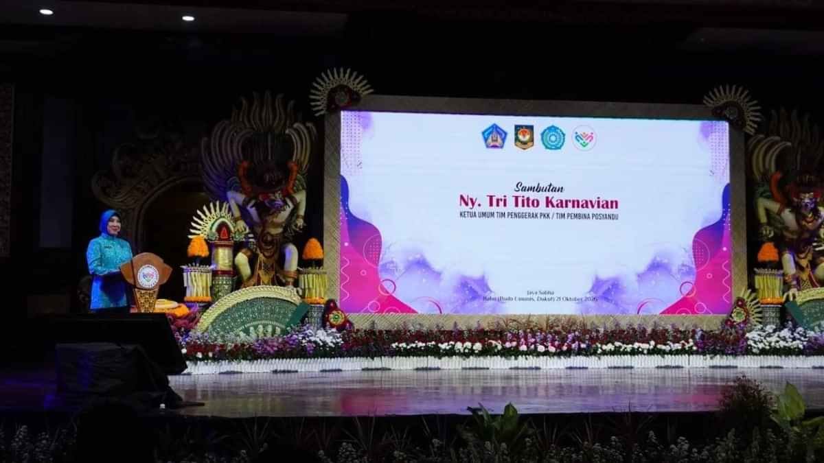 Ny. Tri Tito Karnavian Apresiasi Registrasi Posyandu Bali dan Dorong Peran Kader PKK Cegah Kekerasan