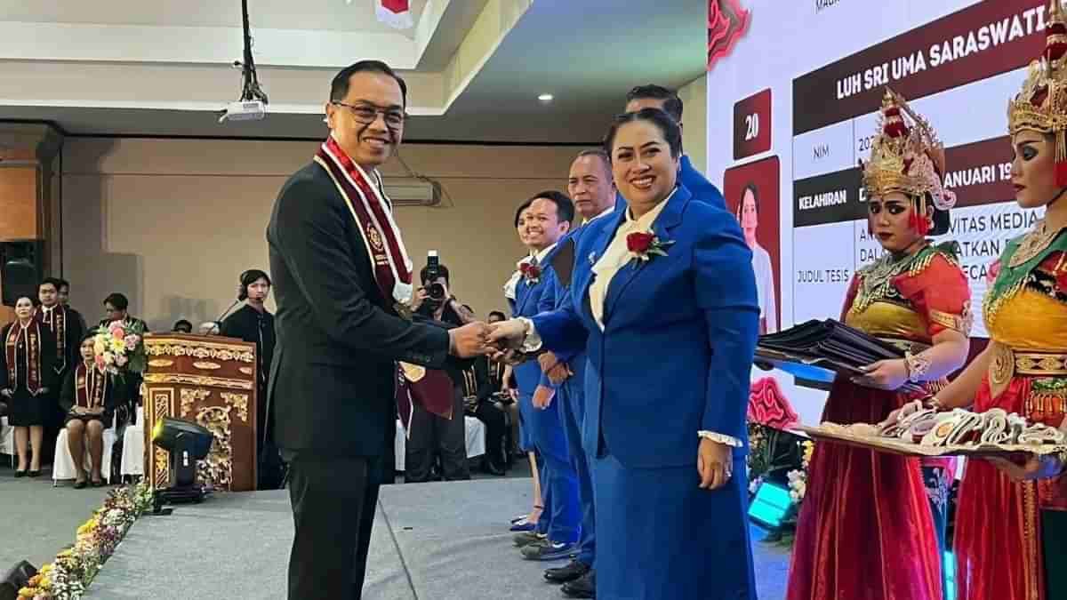 Yudisium ke-XVIII Pascasarjana UNR: Lepas 85 Lulusan, IPK Rata-Rata 3,97 dan 100 Persen Bekerja